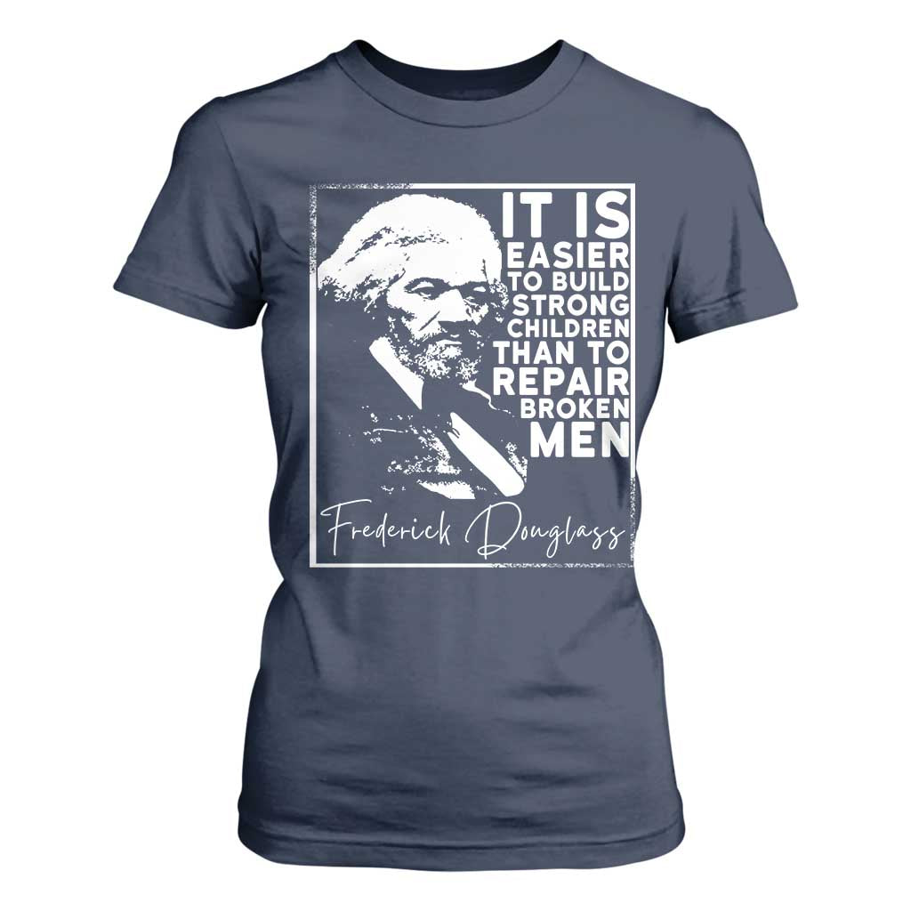 Frederick Douglass Quote T Shirt For Women Black History Month - African Pride
