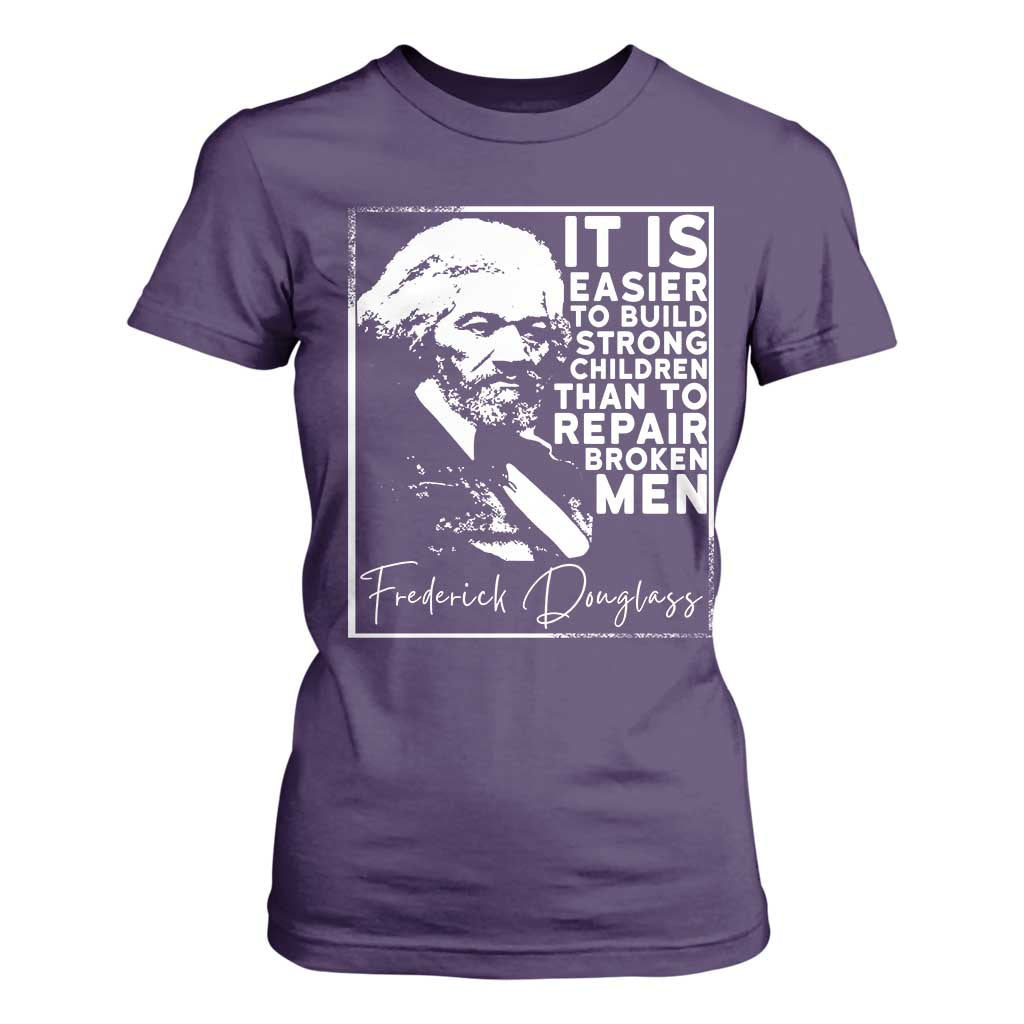 Frederick Douglass Quote T Shirt For Women Black History Month - African Pride