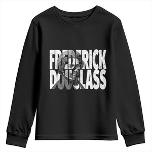 Frederick Douglass Youth Sweatshirt Black History Month - African Pride