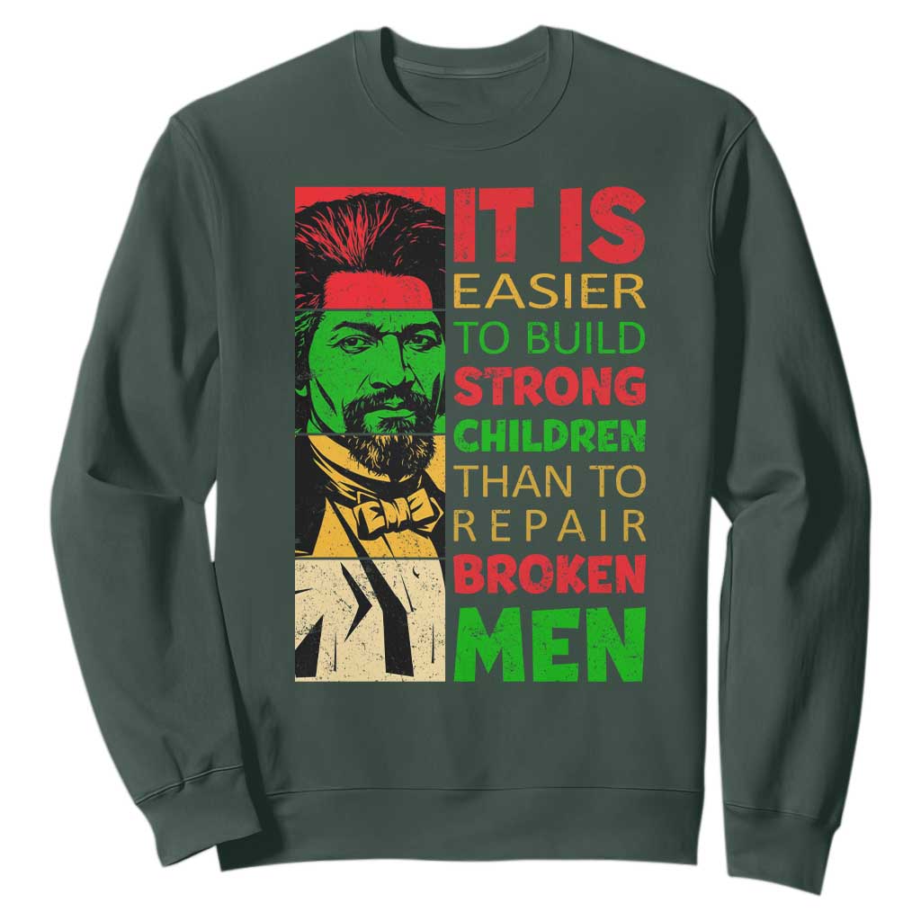 Frederick Douglass Pride Quote Sweatshirt Black History Month - African Pride