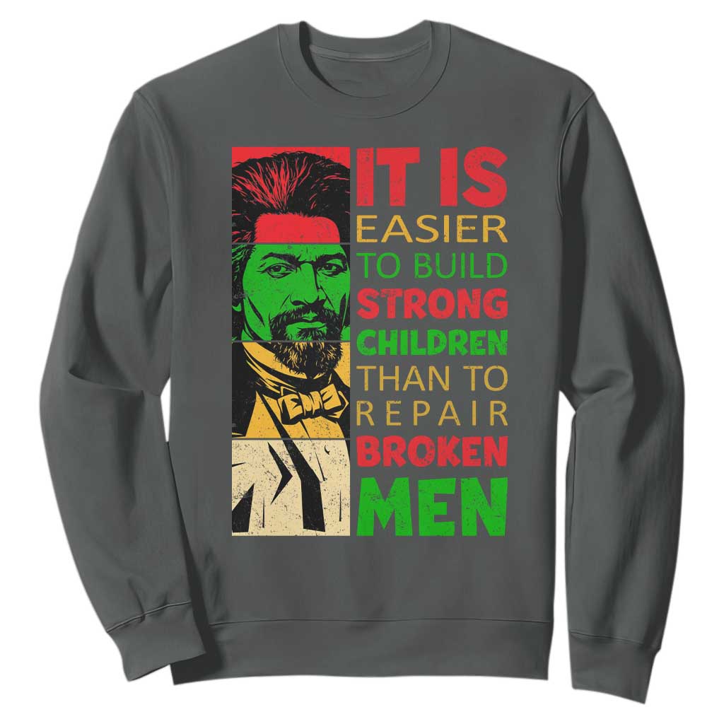 Frederick Douglass Pride Quote Sweatshirt Black History Month - African Pride