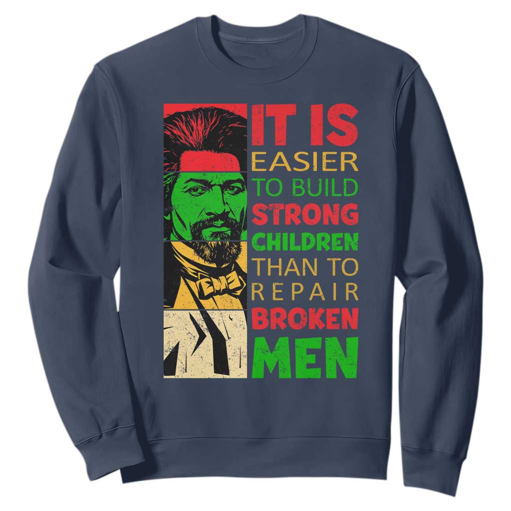Frederick Douglass Pride Quote Sweatshirt Black History Month - African Pride