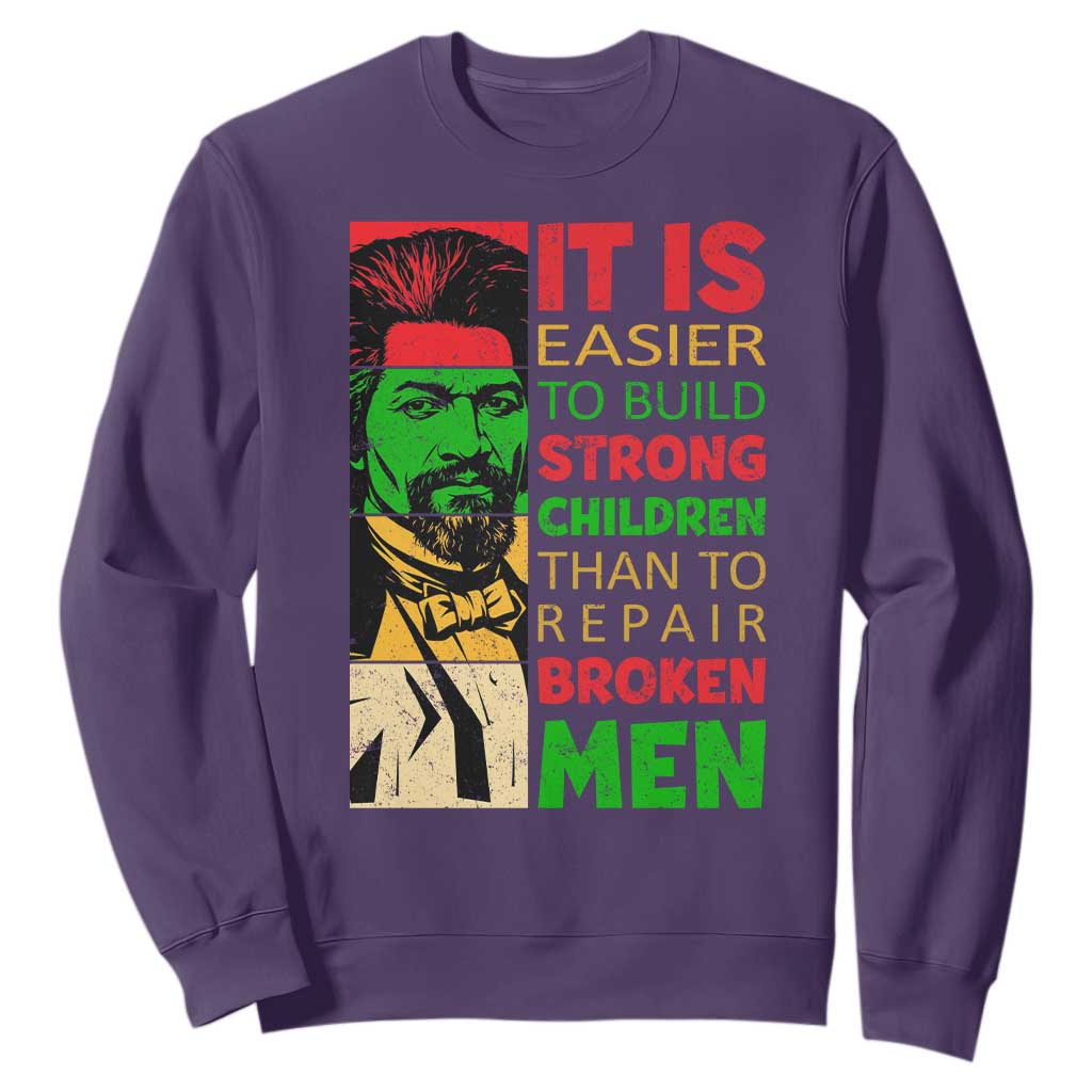 Frederick Douglass Pride Quote Sweatshirt Black History Month - African Pride