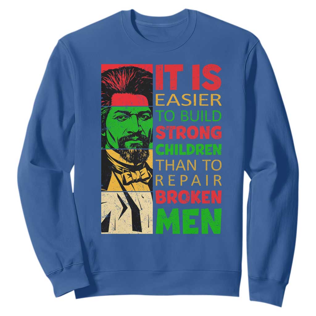Frederick Douglass Pride Quote Sweatshirt Black History Month - African Pride
