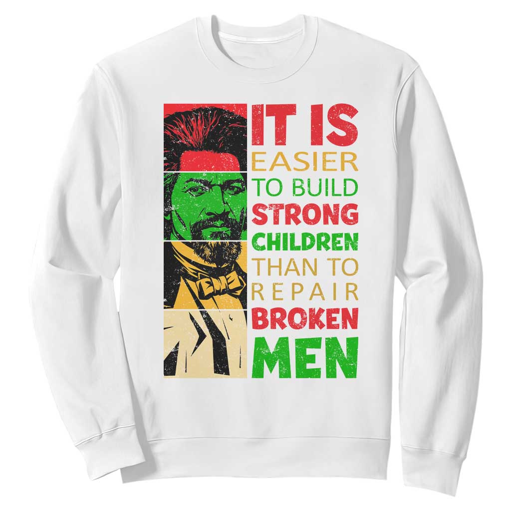 Frederick Douglass Pride Quote Sweatshirt Black History Month - African Pride