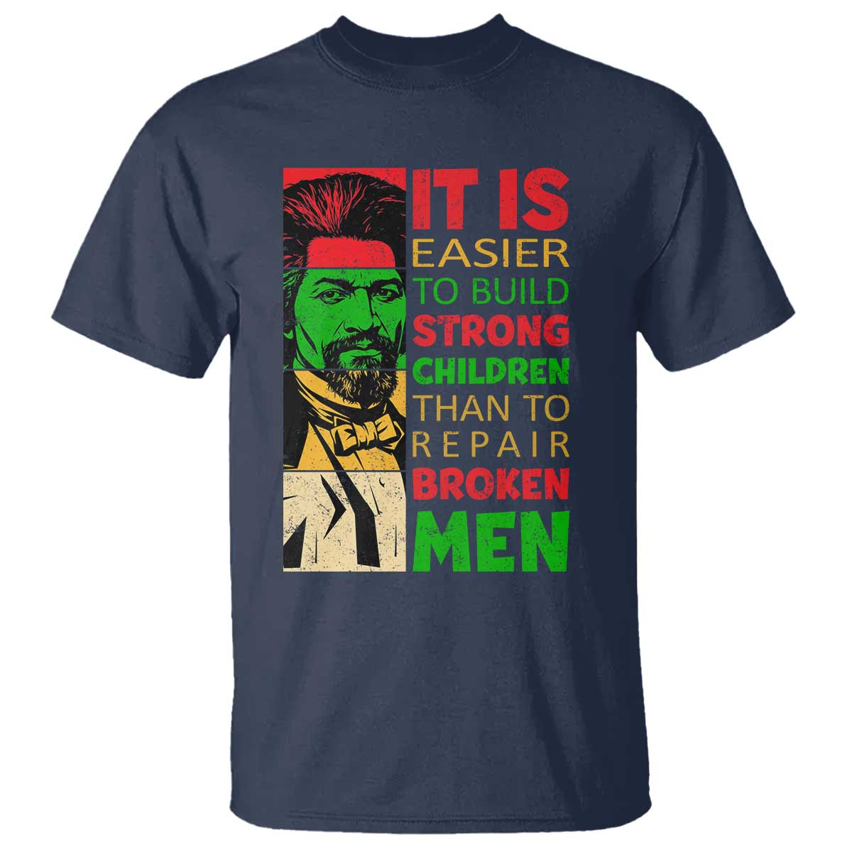 Frederick Douglass Pride Quote T Shirt Black History Month - African Pride