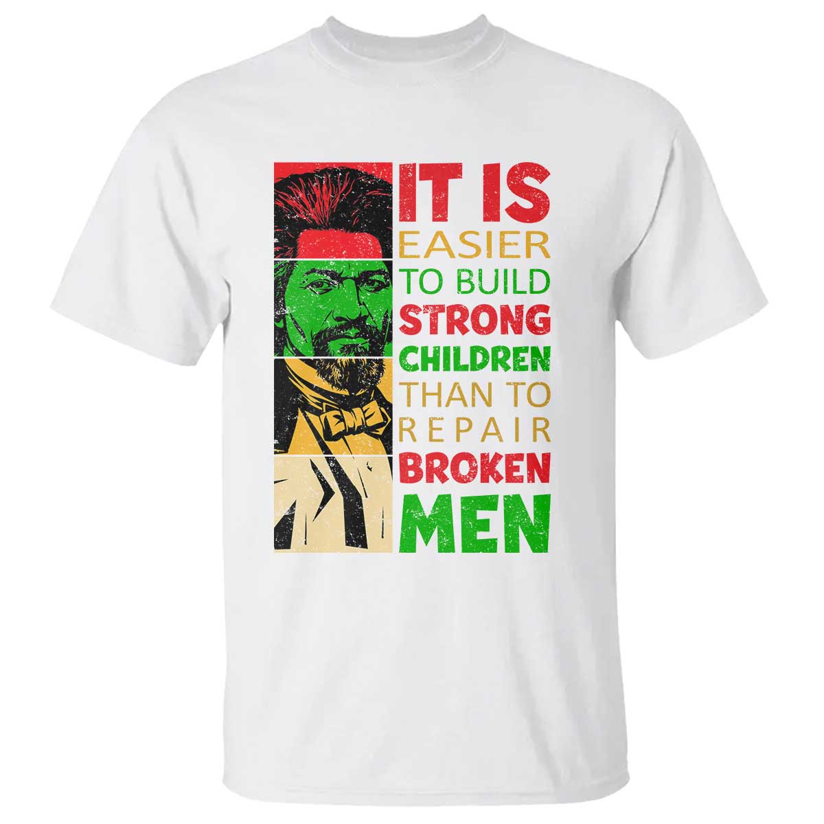 Frederick Douglass Pride Quote T Shirt Black History Month - African Pride