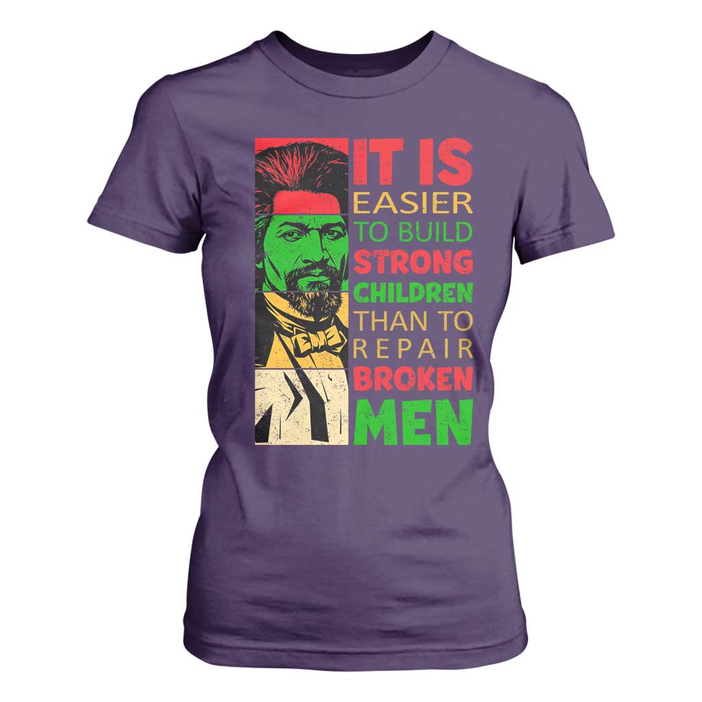 Frederick Douglass Pride Quote T Shirt For Women Black History Month - African Pride