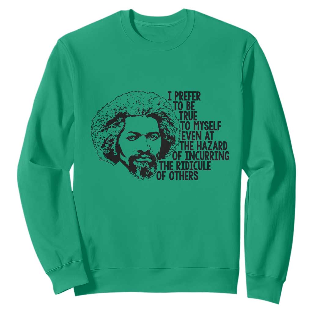 Frederick Douglass Pride Quote Sweatshirt - African Pride
