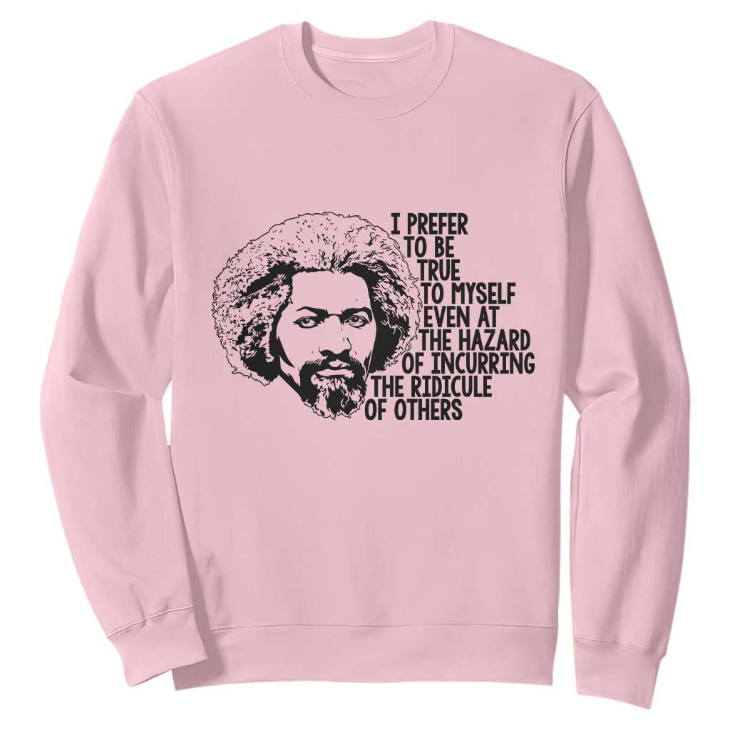Frederick Douglass Pride Quote Sweatshirt - African Pride