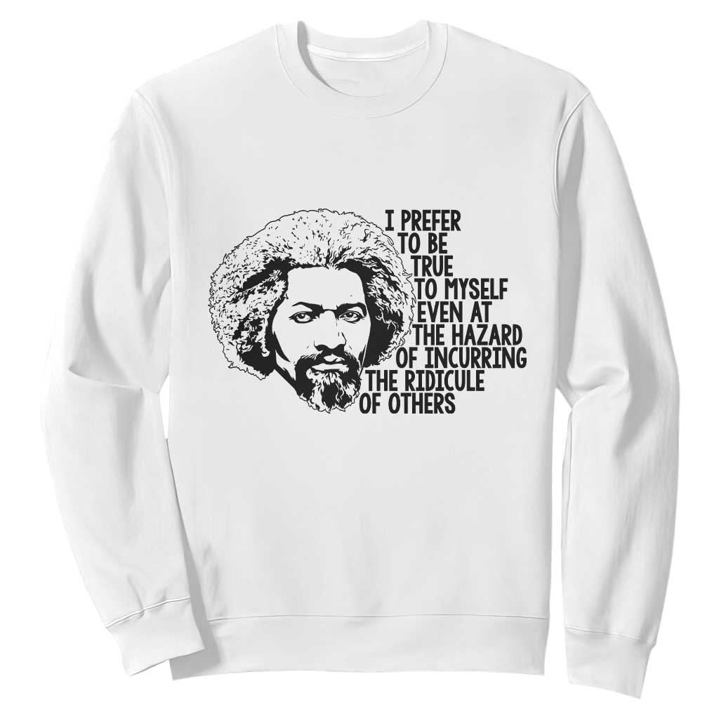 Frederick Douglass Pride Quote Sweatshirt - African Pride
