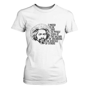Frederick Douglass Pride Quote T Shirt For Women - African Pride