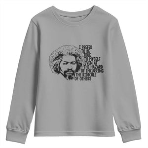 Frederick Douglass Pride Quote Youth Sweatshirt - African Pride