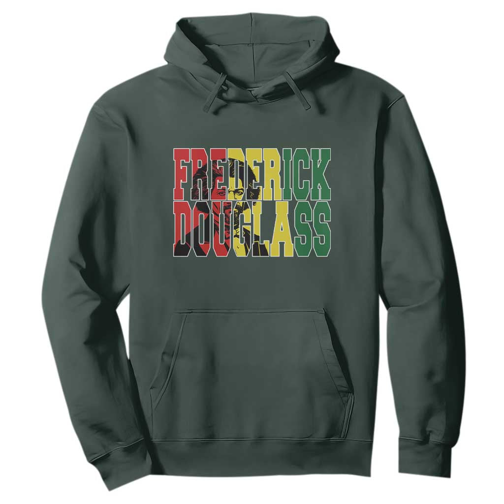 Frederick Douglass Hoodie Pan African Flag Black History Month - African Pride