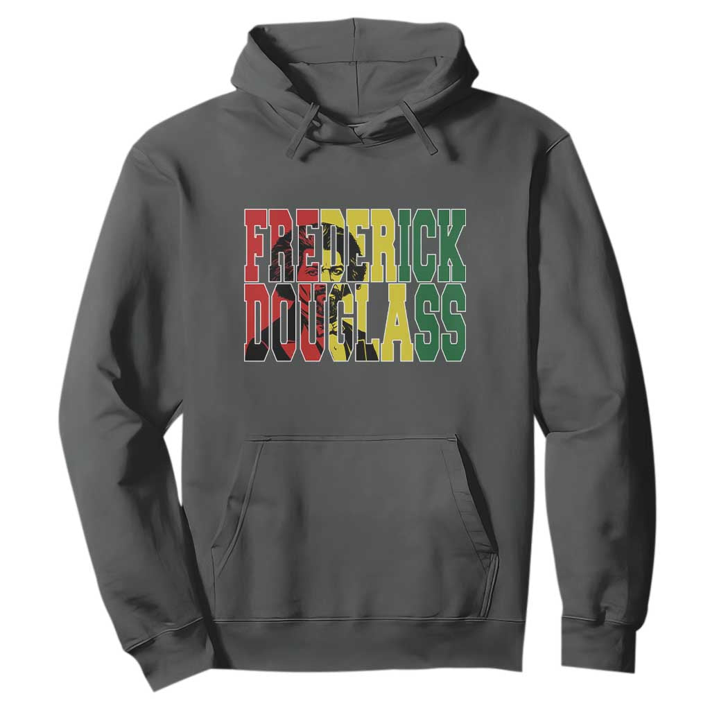 Frederick Douglass Hoodie Pan African Flag Black History Month - African Pride