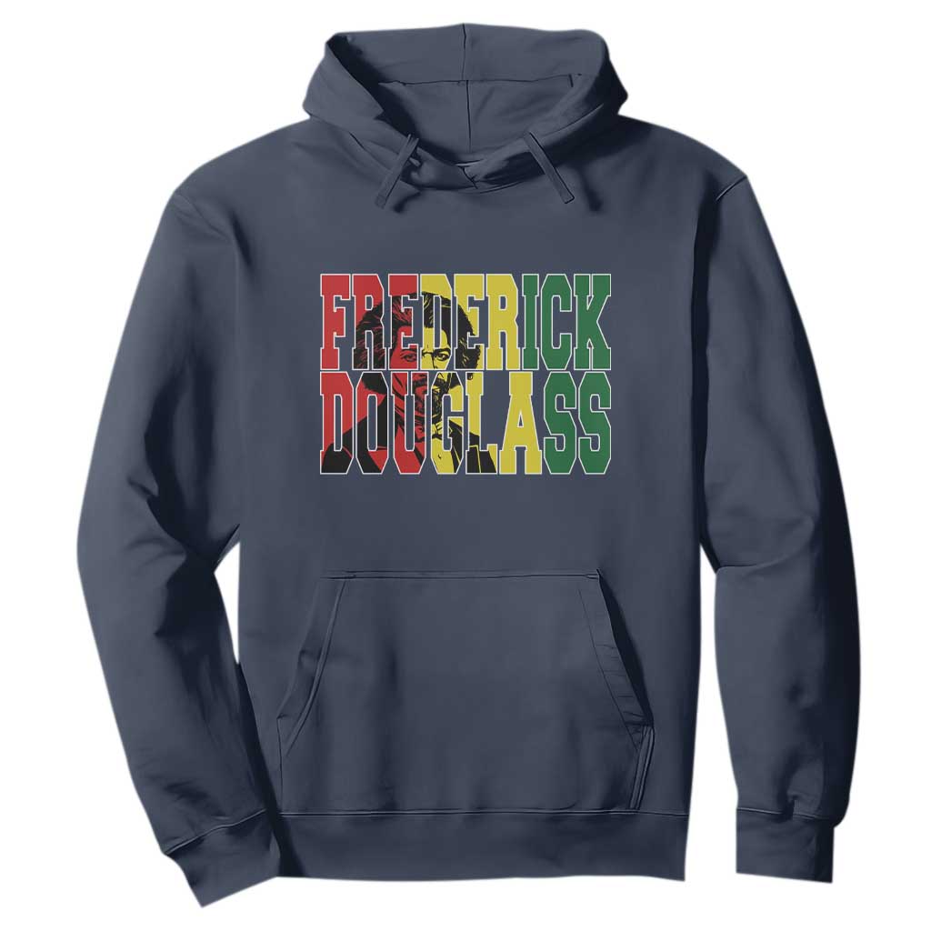 Frederick Douglass Hoodie Pan African Flag Black History Month - African Pride