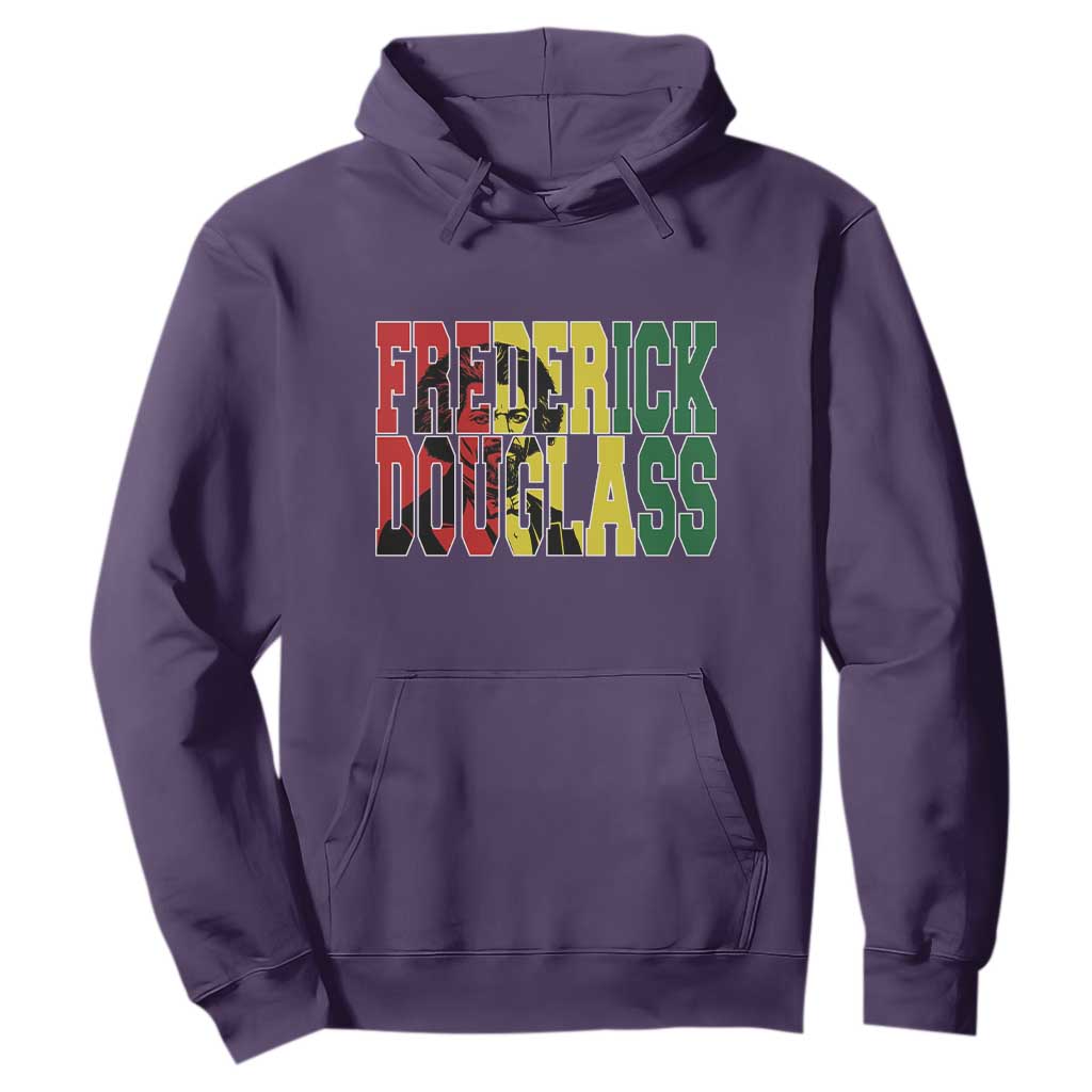 Frederick Douglass Hoodie Pan African Flag Black History Month - African Pride