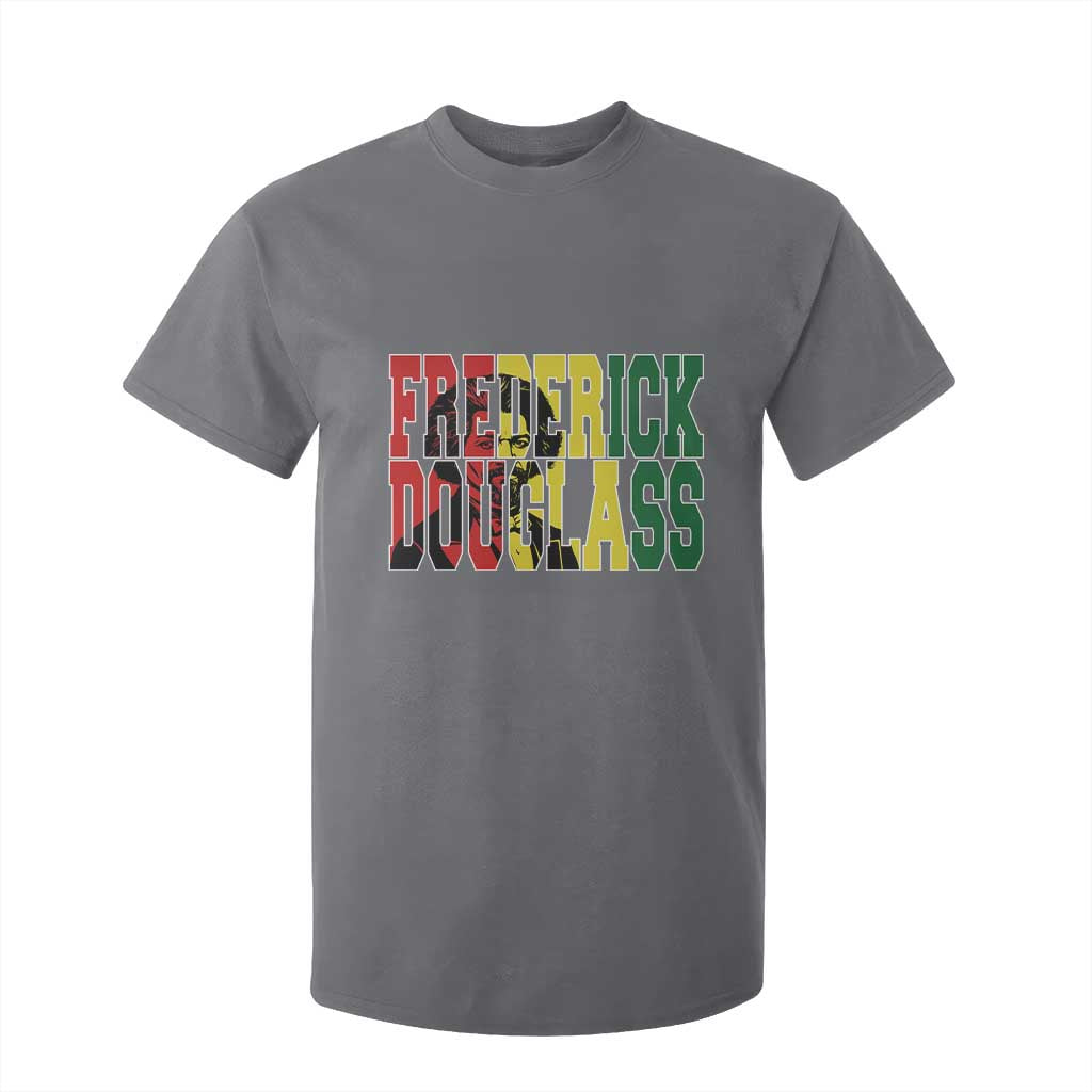 Frederick Douglass T Shirt For Kid Pan African Flag Black History Month - African Pride