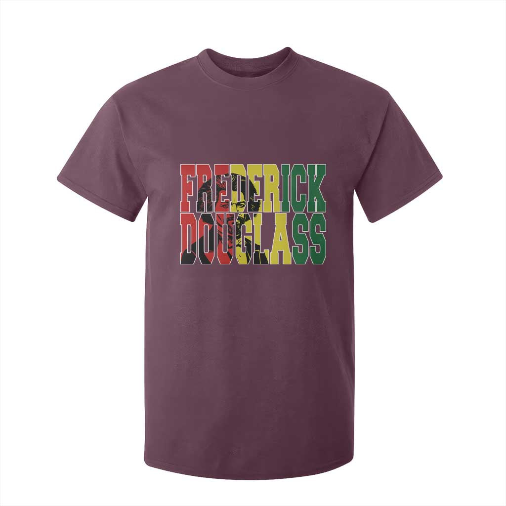 Frederick Douglass T Shirt For Kid Pan African Flag Black History Month - African Pride