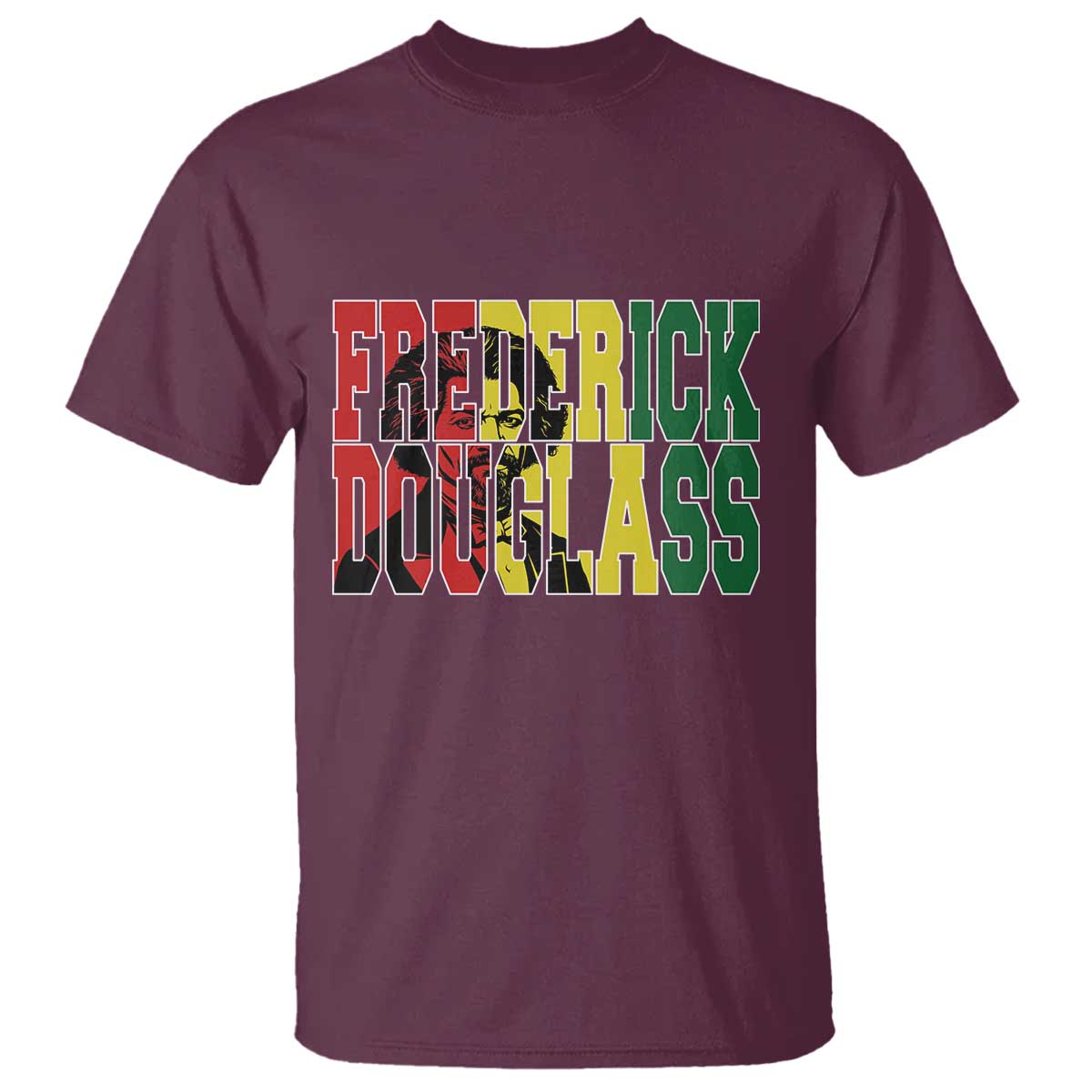 Frederick Douglass T Shirt Pan African Flag Black History Month - African Pride