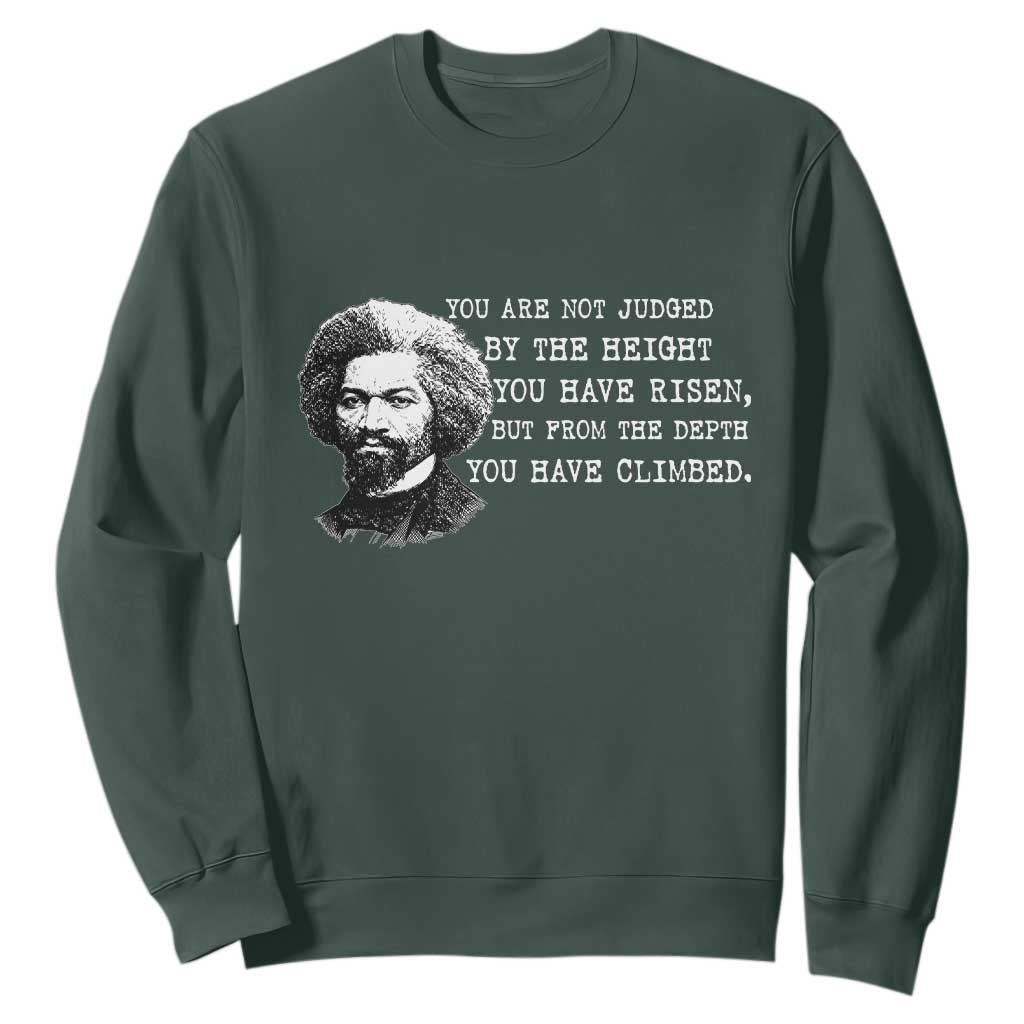 Frederick Douglass Quote Sweatshirt Black History Month