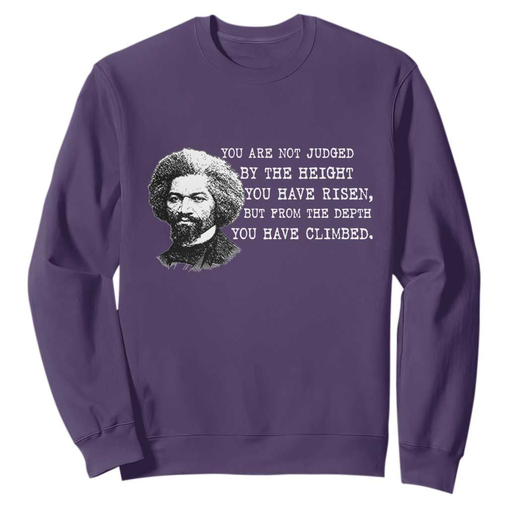 Frederick Douglass Quote Sweatshirt Black History Month