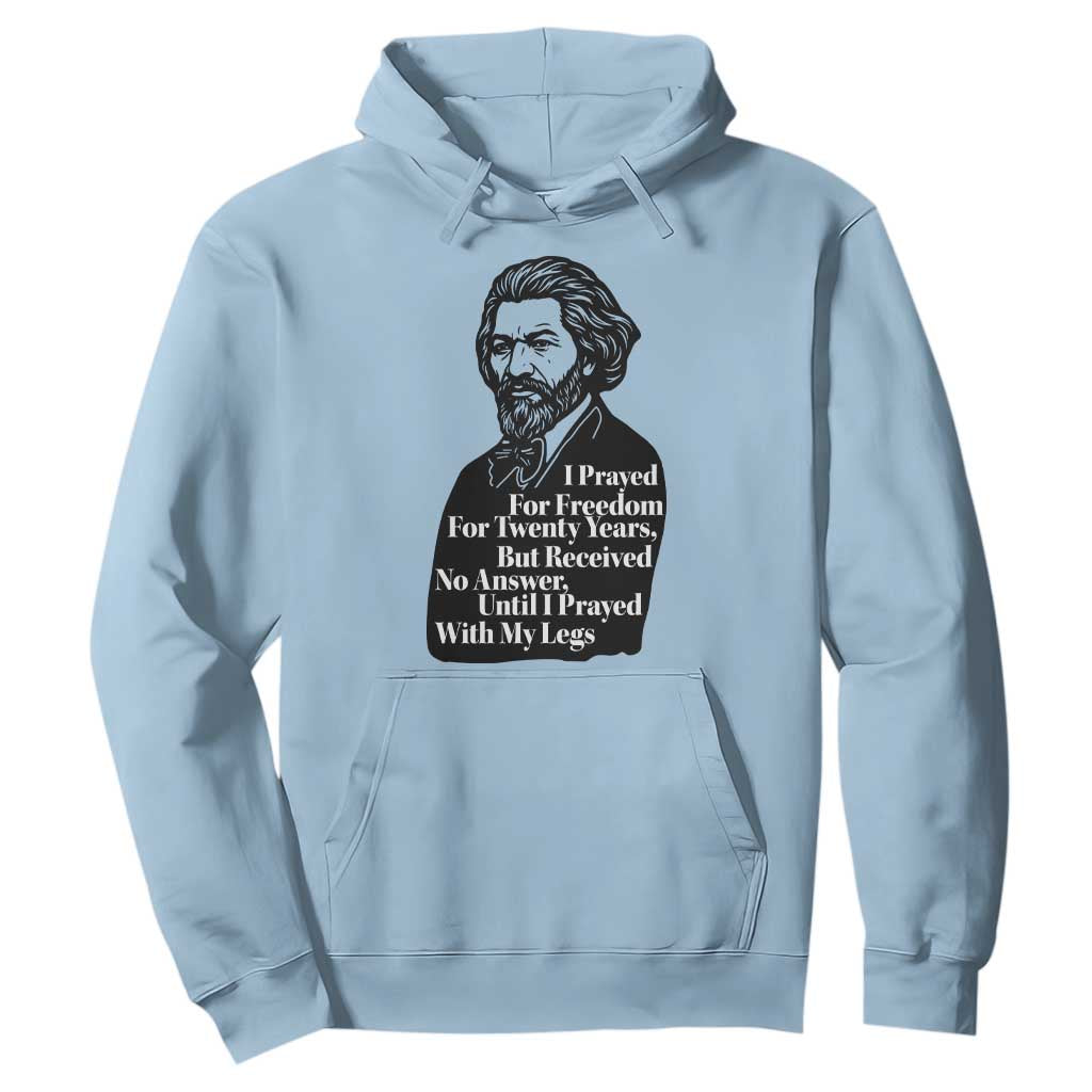 Frederick Douglass Inspirational Quote Hoodie Black History Month