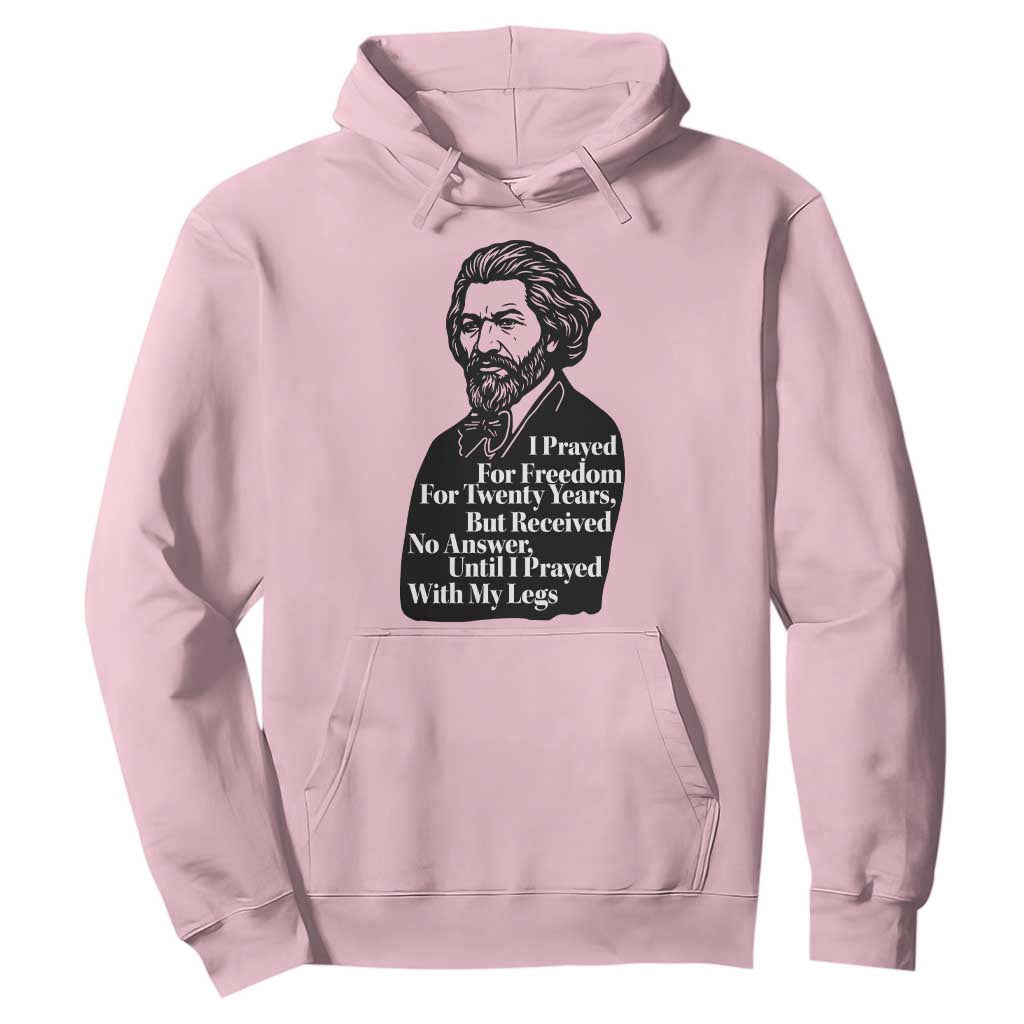 Frederick Douglass Inspirational Quote Hoodie Black History Month
