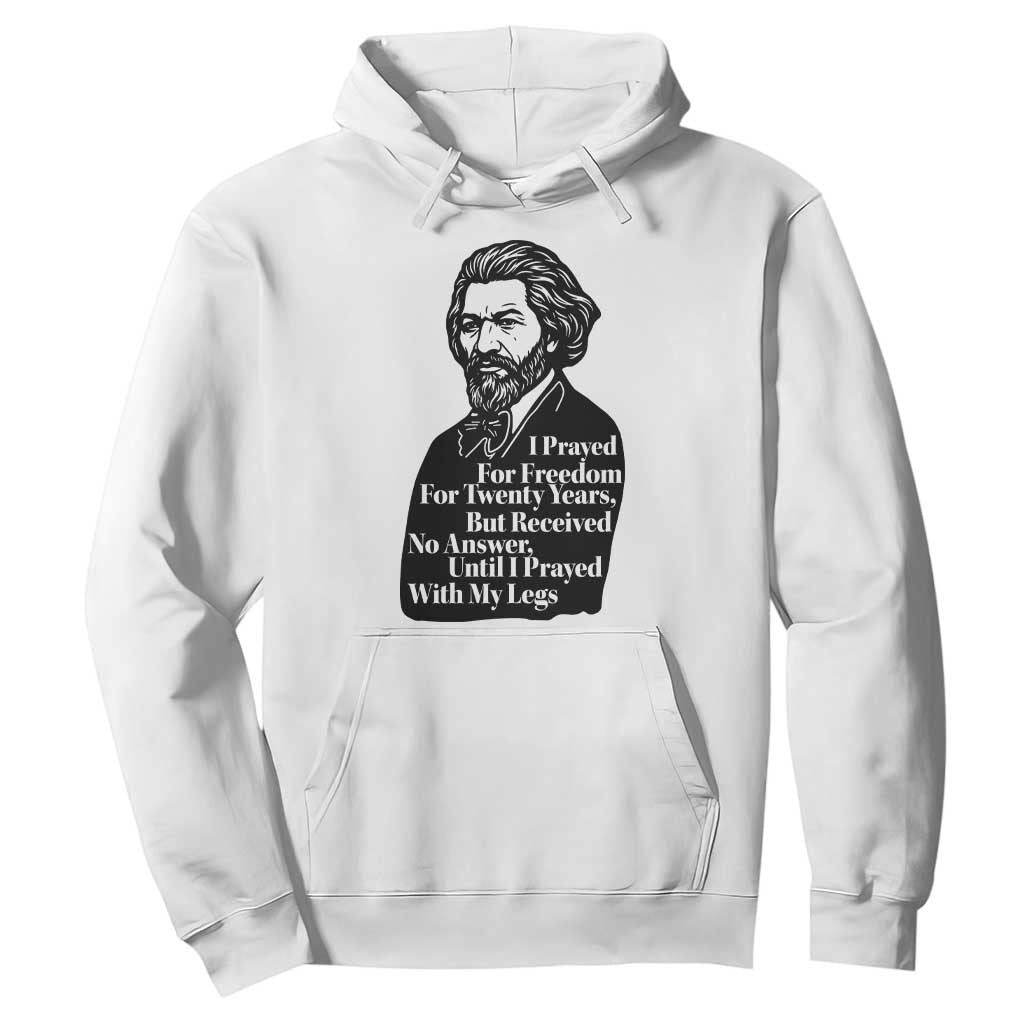 Frederick Douglass Inspirational Quote Hoodie Black History Month