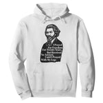 Frederick Douglass Inspirational Quote Hoodie Black History Month