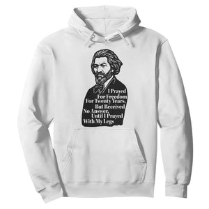 Frederick Douglass Inspirational Quote Hoodie Black History Month