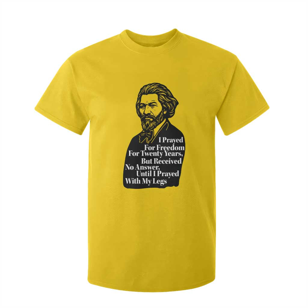 Frederick Douglass Inspirational Quote T Shirt For Kid Black History Month