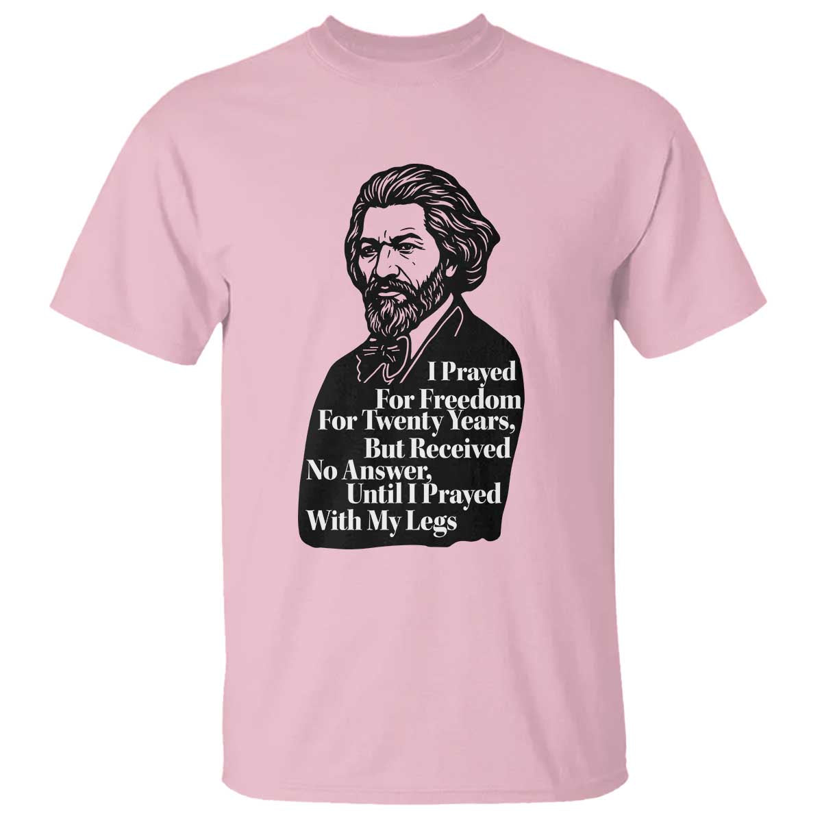 Frederick Douglass Inspirational Quote T Shirt Black History Month