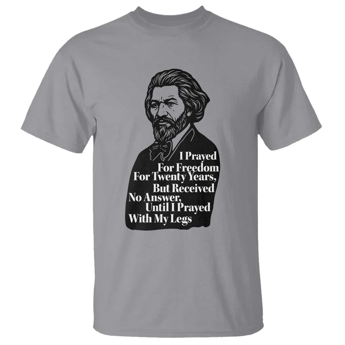 Frederick Douglass Inspirational Quote T Shirt Black History Month