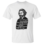 Frederick Douglass Inspirational Quote T Shirt Black History Month