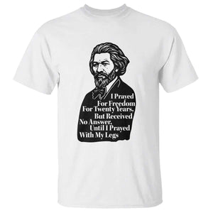Frederick Douglass Inspirational Quote T Shirt Black History Month
