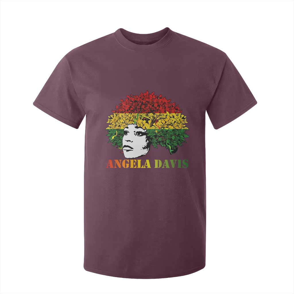 Angela Davis T Shirt For Kid Black History Month