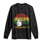 Angela Davis Long Sleeve Shirt Black History Month