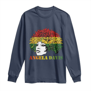 Angela Davis Long Sleeve Shirt Black History Month