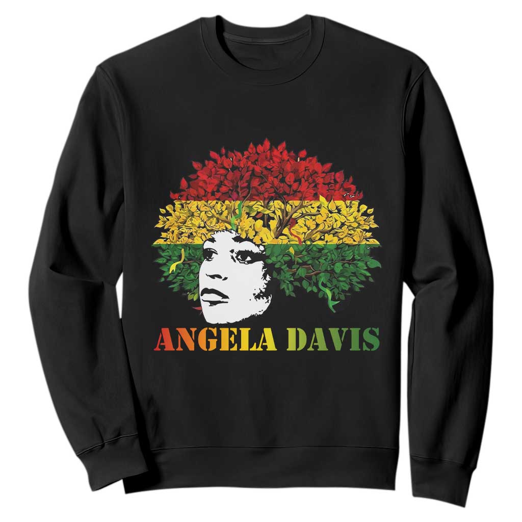 Angela Davis Sweatshirt Black History Month