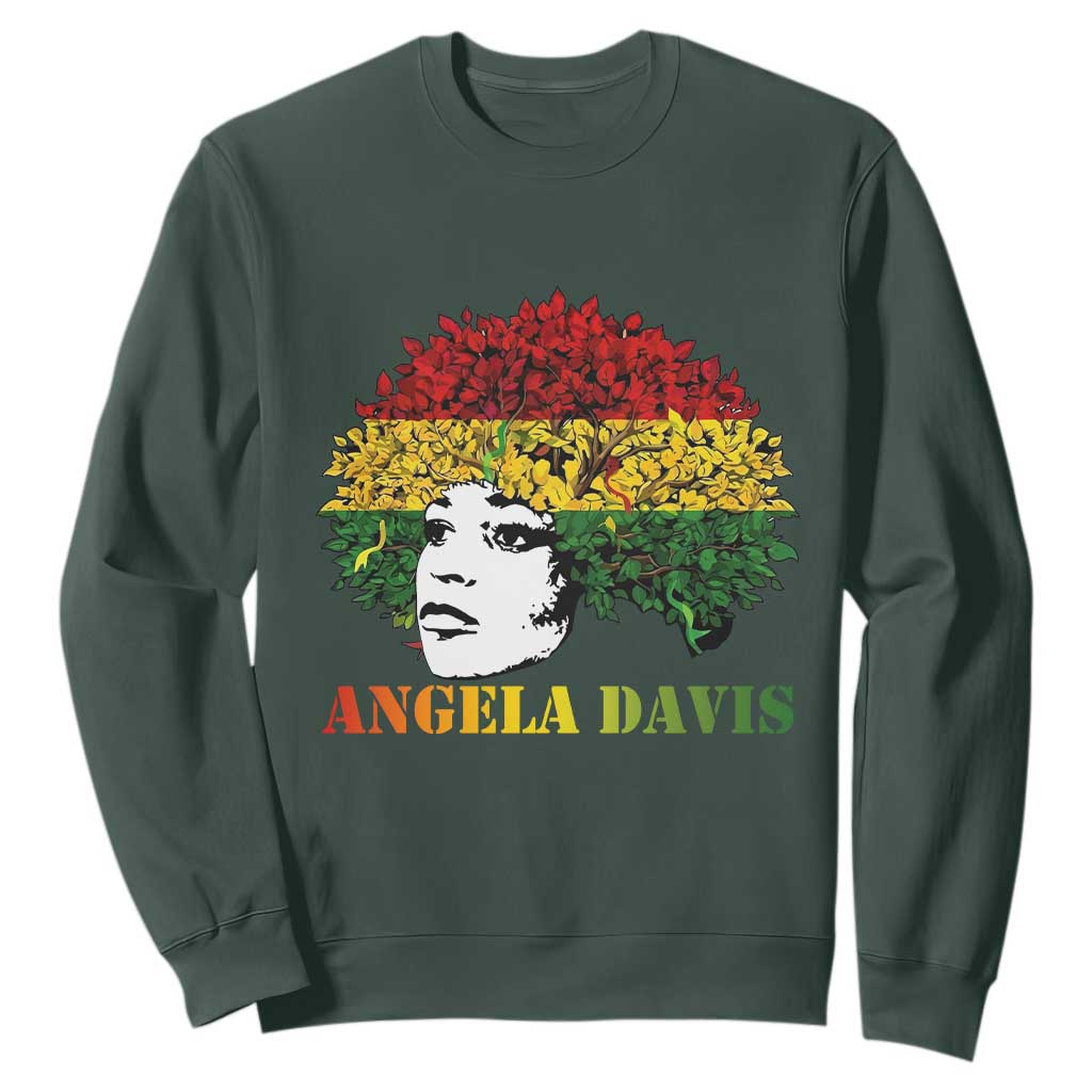 Angela Davis Sweatshirt Black History Month
