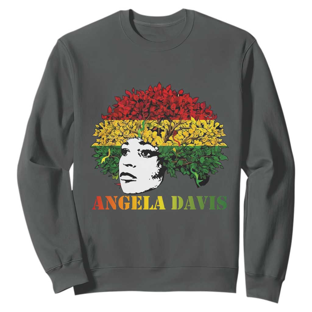 Angela Davis Sweatshirt Black History Month