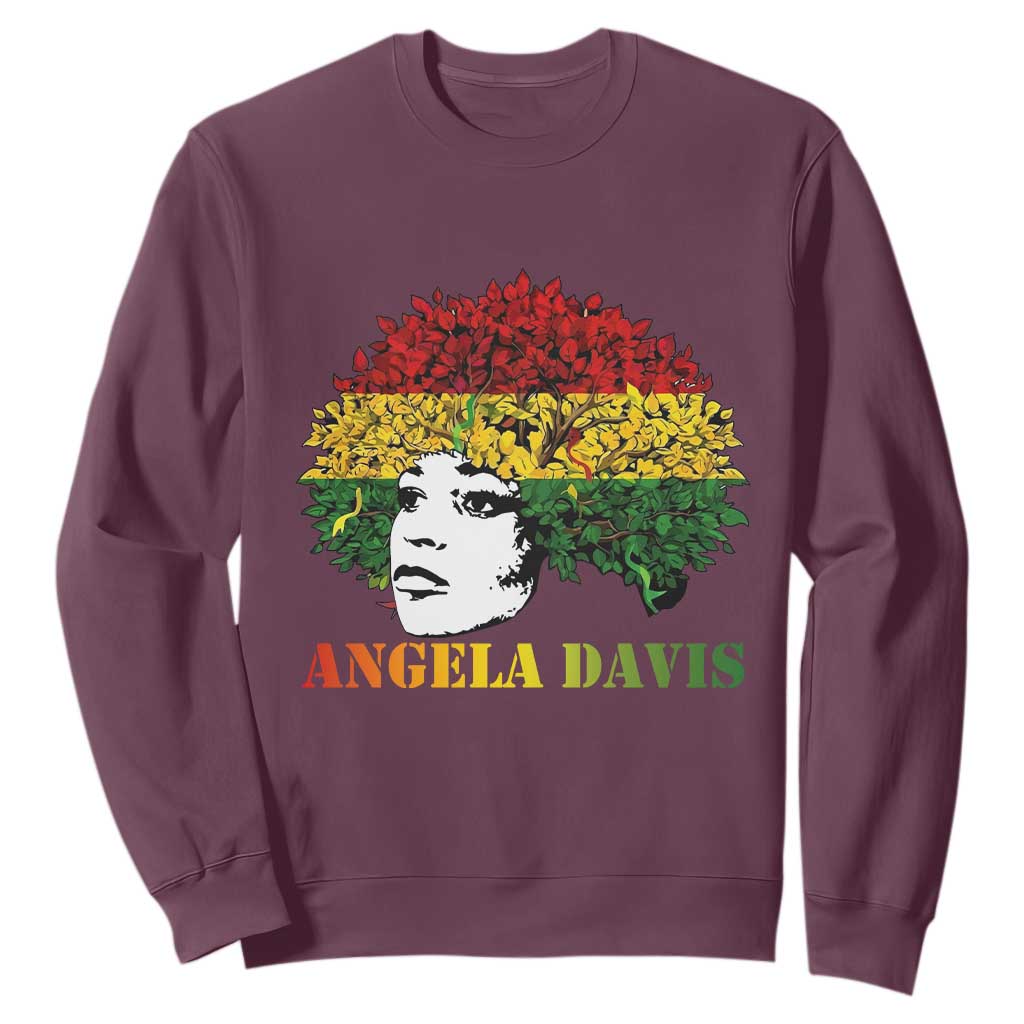 Angela Davis Sweatshirt Black History Month