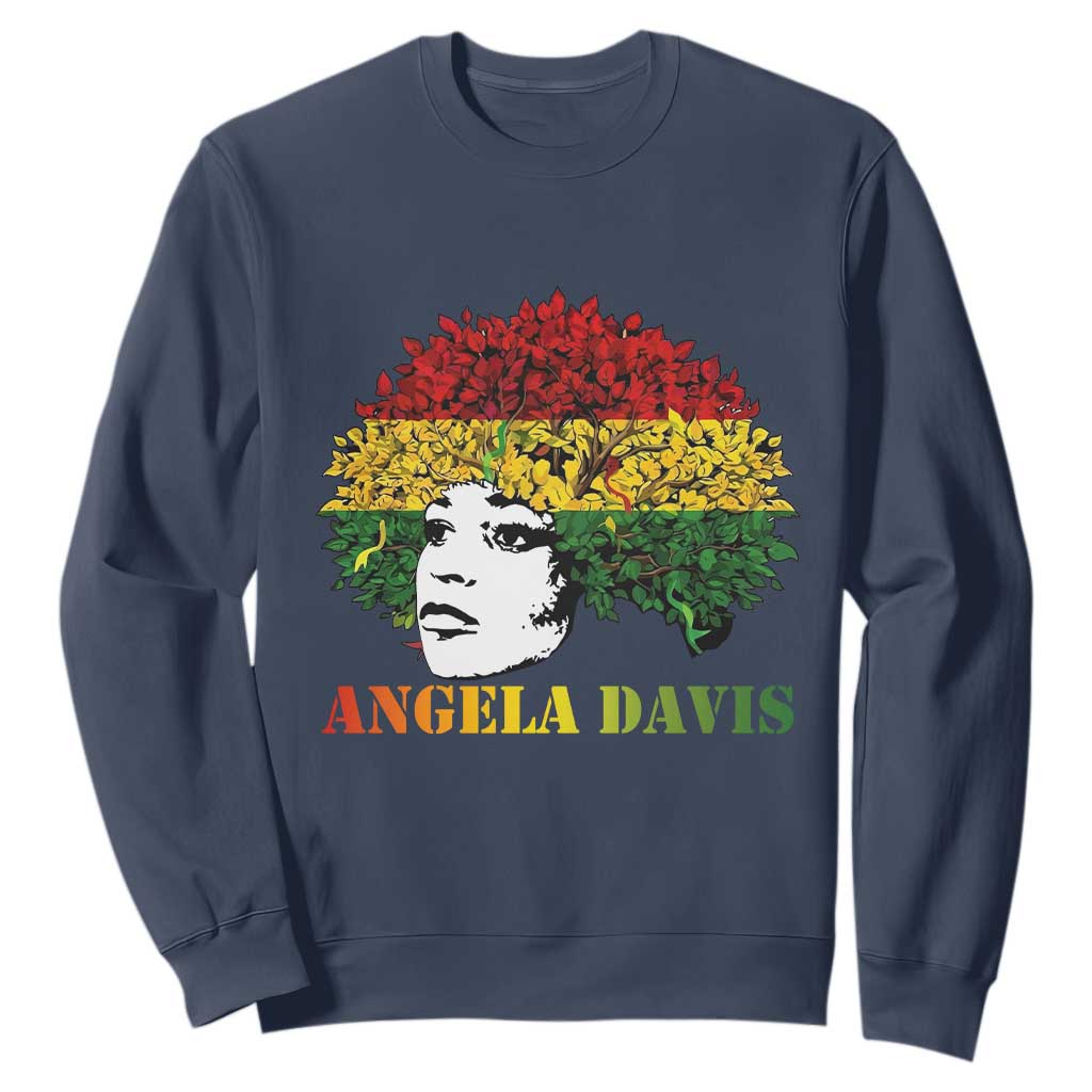 Angela Davis Sweatshirt Black History Month