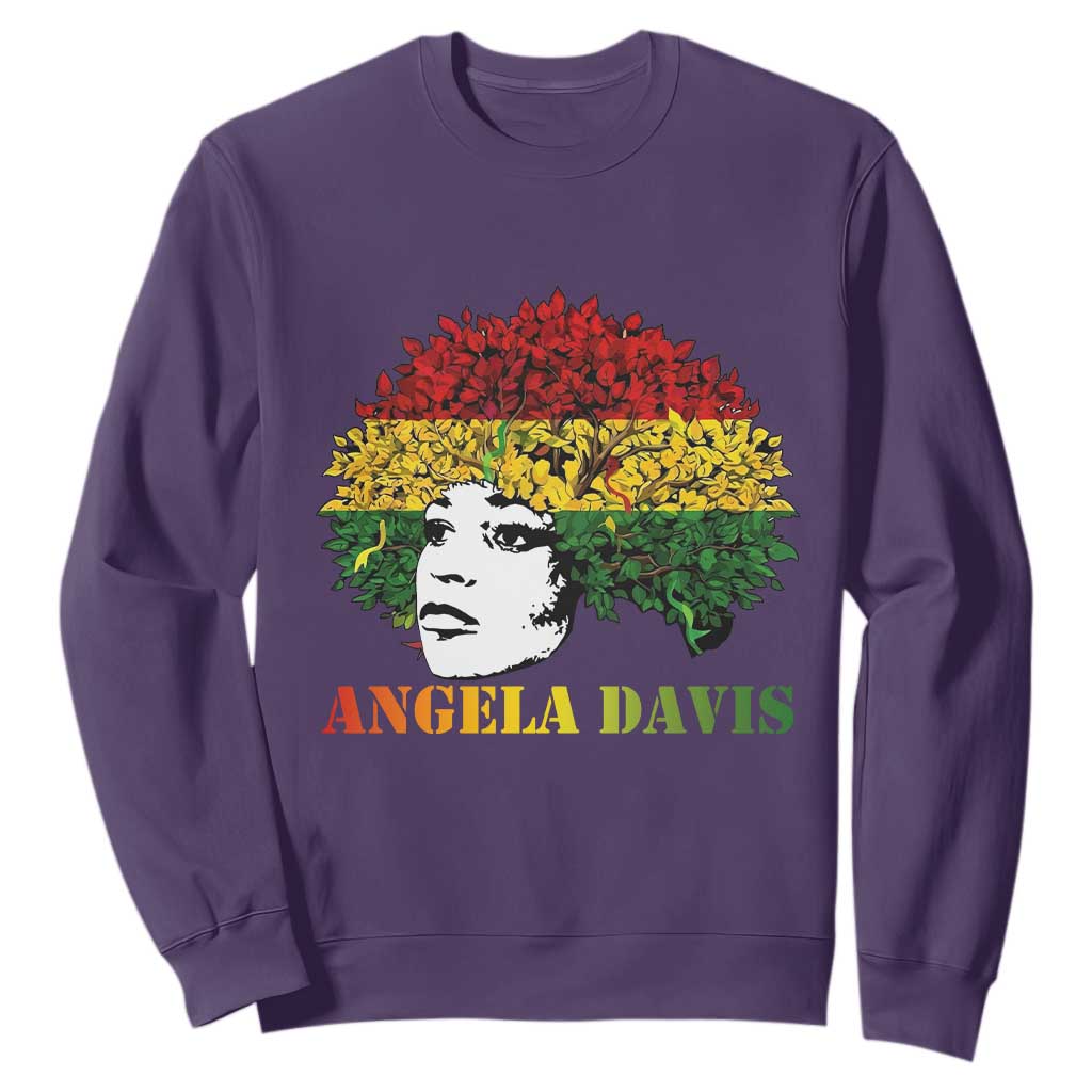 Angela Davis Sweatshirt Black History Month