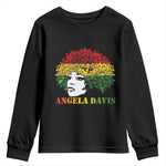 Angela Davis Youth Sweatshirt Black History Month