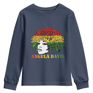 Angela Davis Youth Sweatshirt Black History Month