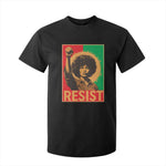 Angela Davis T Shirt For Kid Political Protest Resist Civil Rights Freedom - African Pride