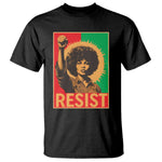 Angela Davis T Shirt Political Protest Resist Civil Rights Freedom - African Pride