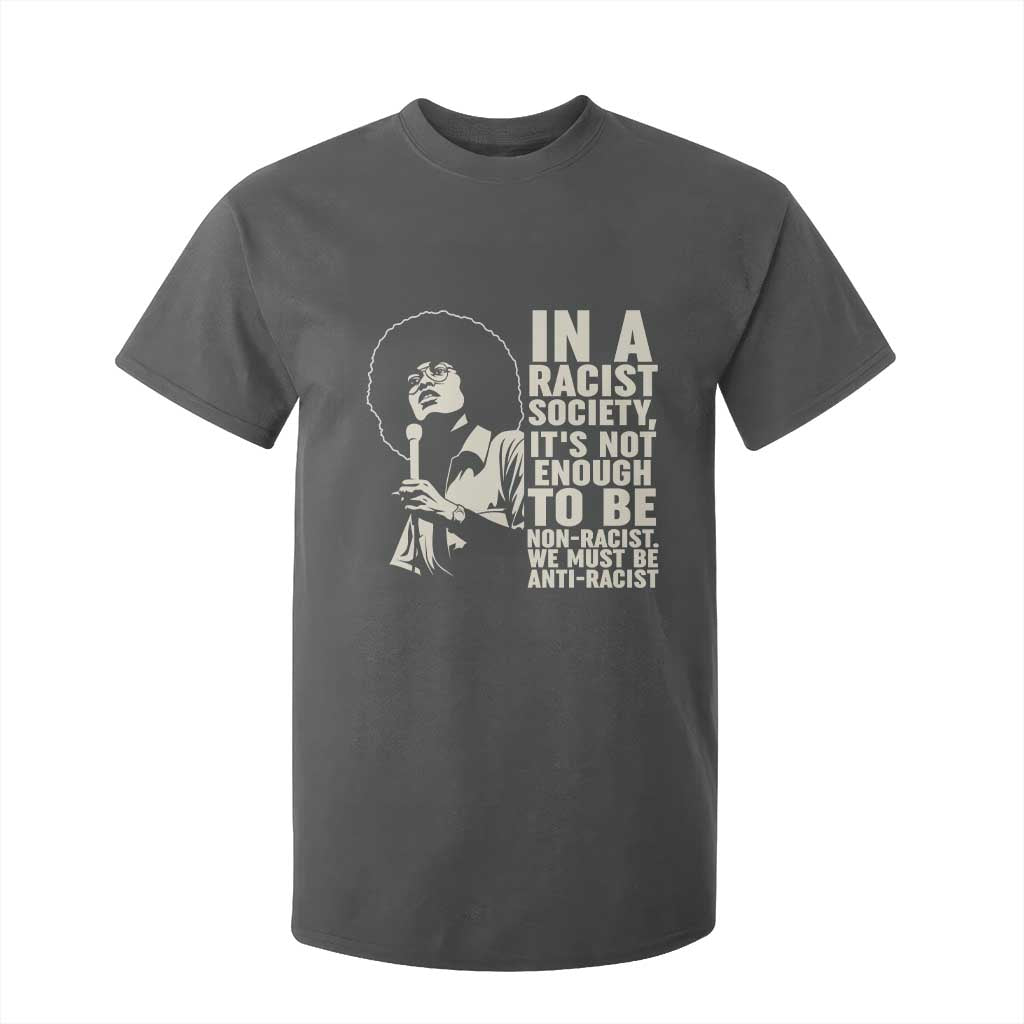 Angela Davis Inspirational Quote T Shirt For Kid - African Pride